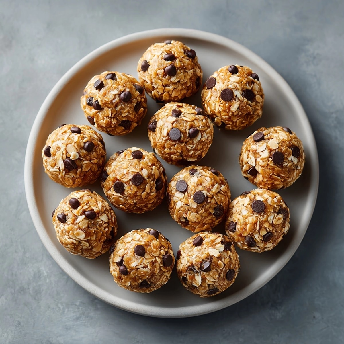 Protein-Packed Peanut Butter Chocolate Energy Balls arranged on parchment paper, ready for snacking after a workout.