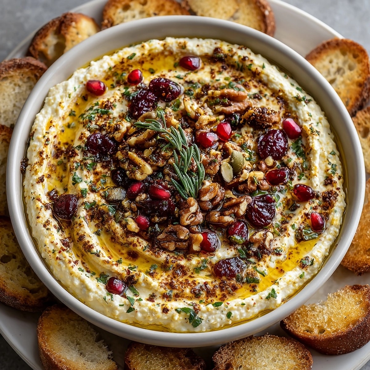 Close-up showcasing a rustic Butter Board with Pumpkin Spice and a drizzle of honey.