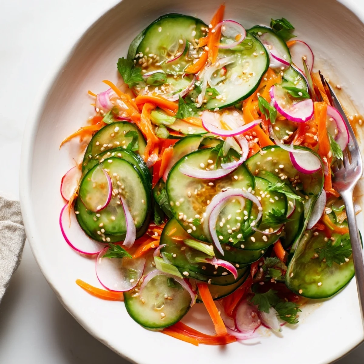 Cucumber Salad Remix Asian