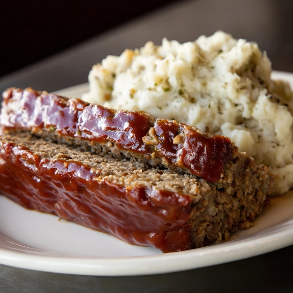 Classic Meatloaf Mashed Potatoes