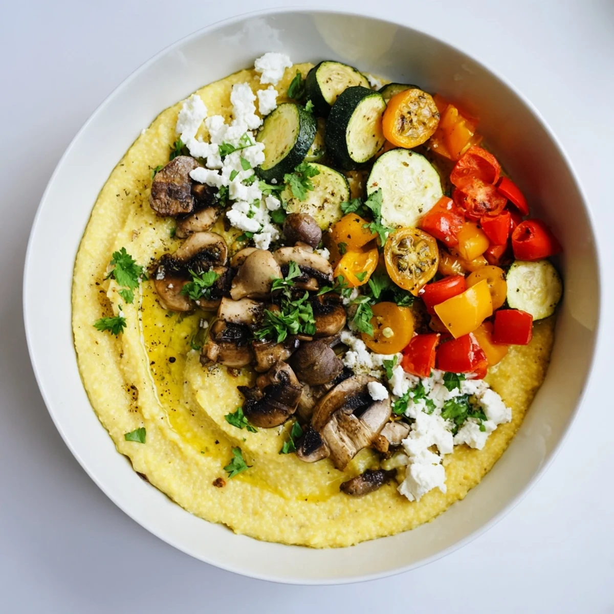 Cornmeal Polenta Bowls