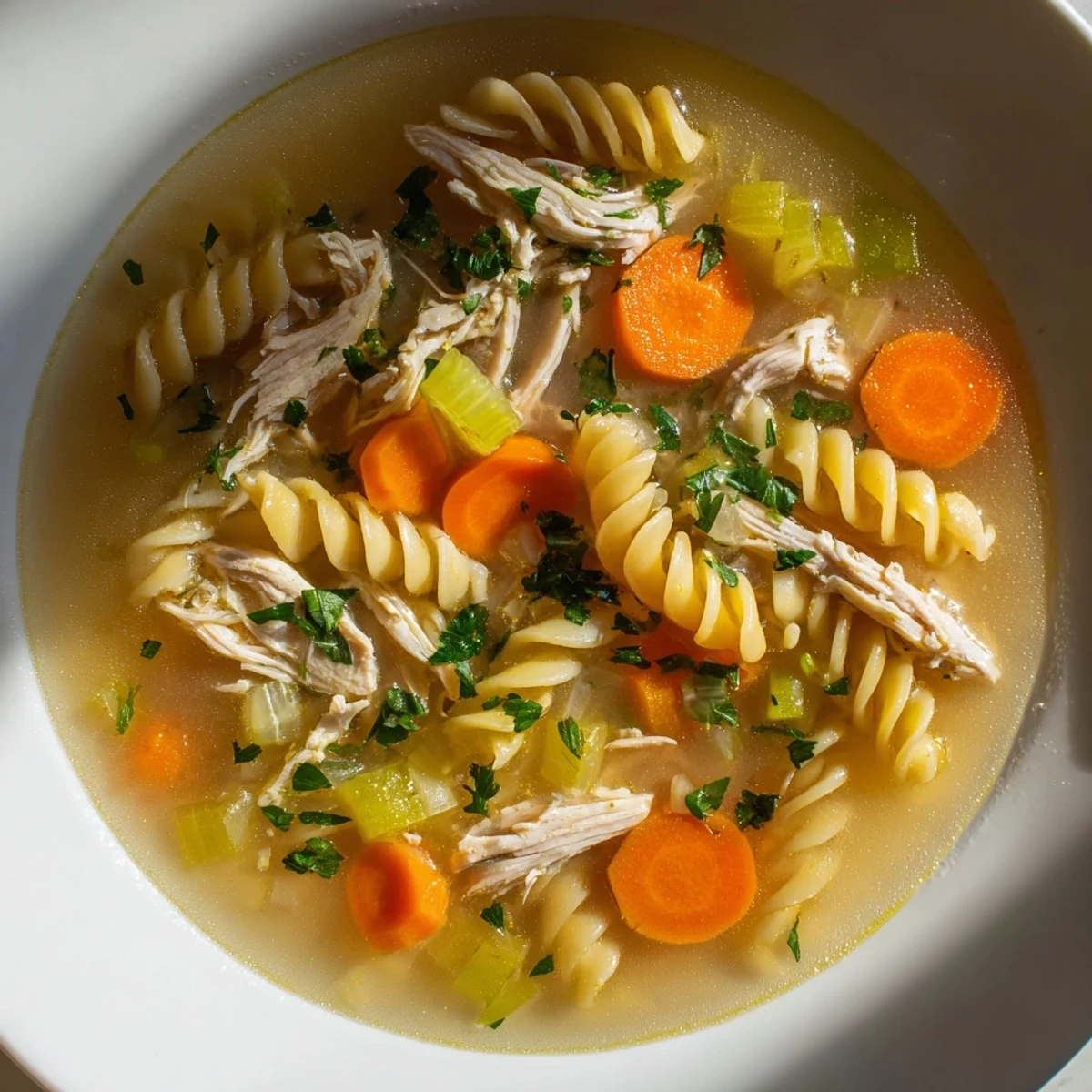 Crockpot Chicken Noodle Soup