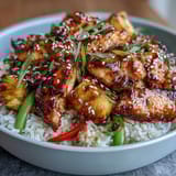 Pineapple Teriyaki Chicken Bowls