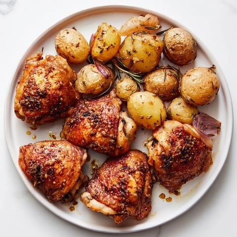 Honey Mustard Chicken Potatoes