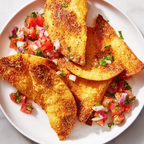 Air Fryer Tortilla Chips Salsa