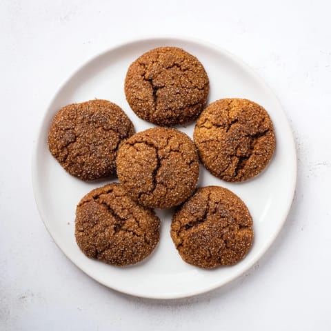 Chewy Soft Molasses Cookies