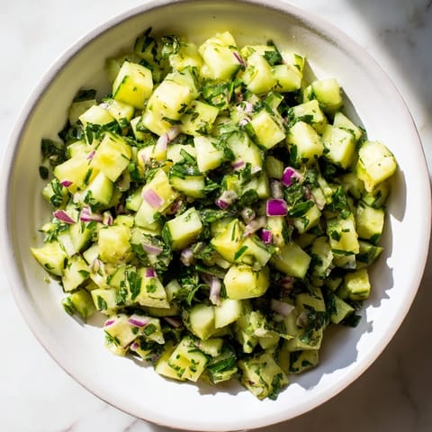 Simple Cucumber Dill Salad