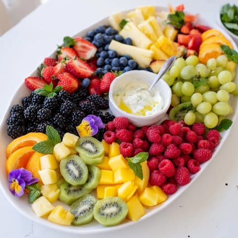 Butterfly Garden Fruit Board