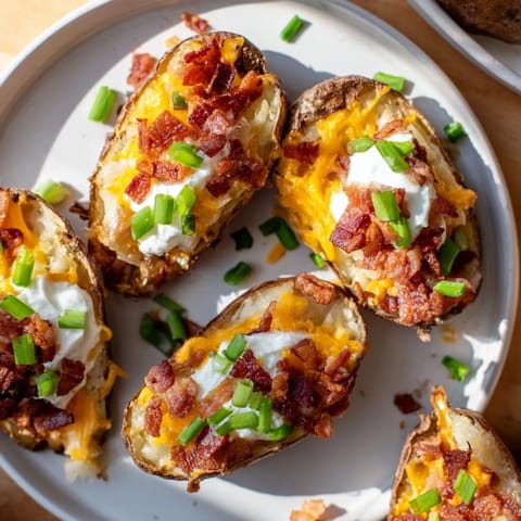 Loaded Baked Potato Skins