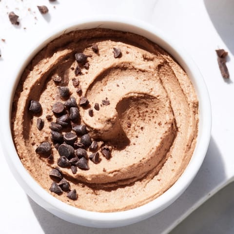 Creamy Chocolate Hummus Dip