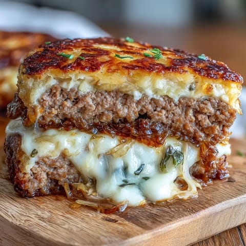 Oven Baked Cabbage Burgers