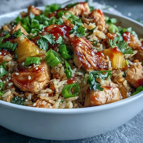 Sweet Chili Chicken Pineapple