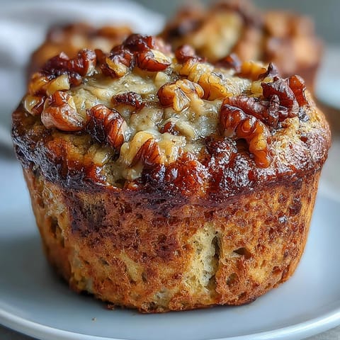 High-Protein Banana Muffins