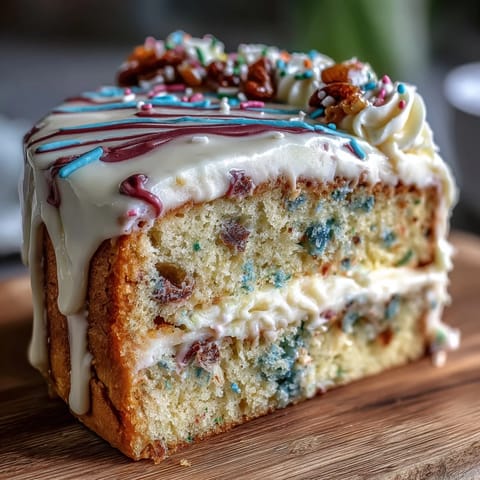 Spring Funfetti Cake Pastel #686