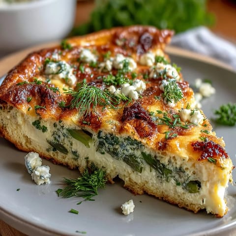 Spring Brunch Frittata Asparagus