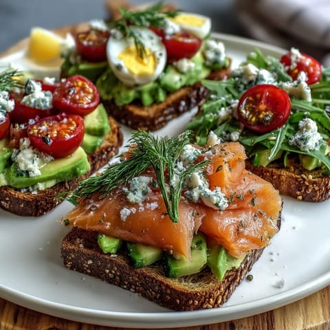 Spring Brunch Avocado Toast