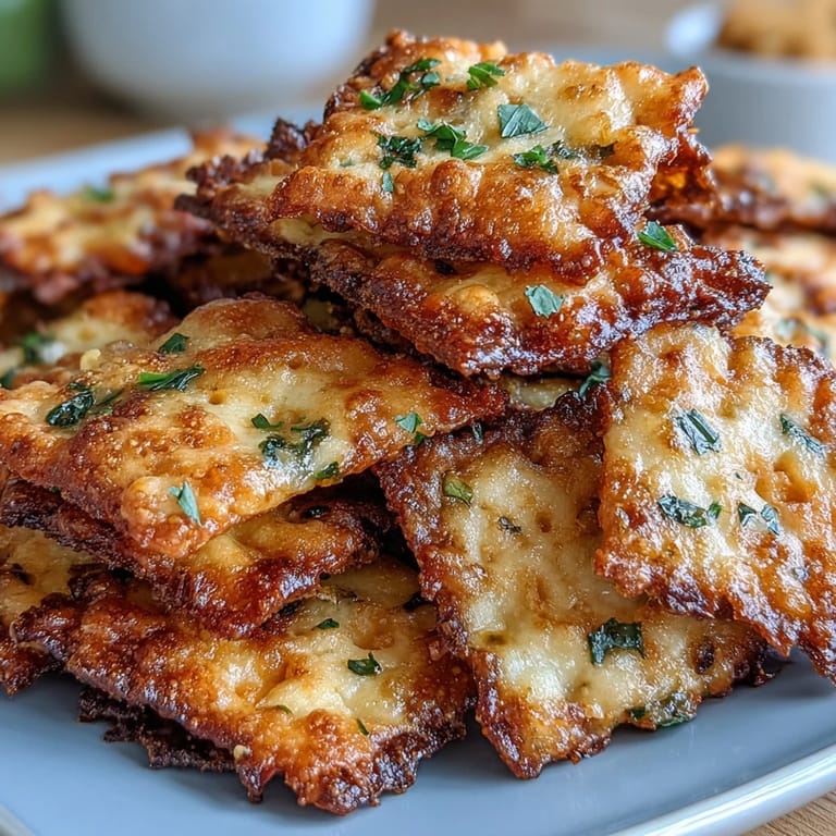 Cheesy sourdough crackers with jalapeño heat and smoky paprika, ideal for snack platters or game day spreads.  