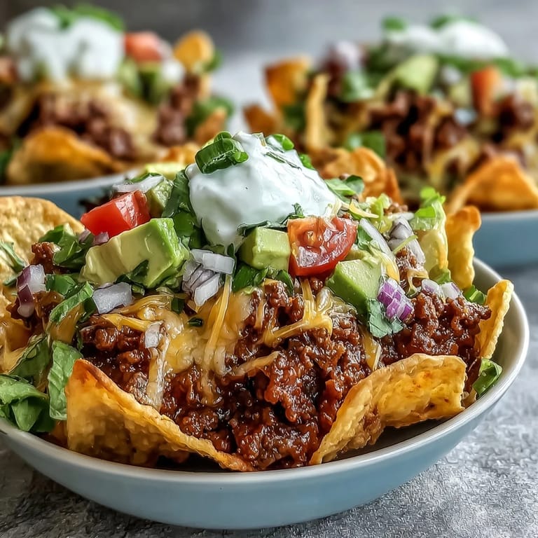 Colorful taco